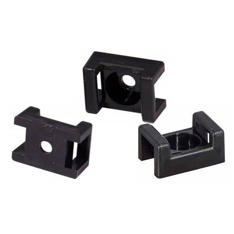 Майданчик під дюбель для стяжок ENERGIO STM-1 чорний (100 шт.)