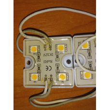 Світлодіодний модуль SMD5050 4 світлодіода 12V 1W