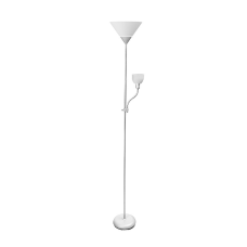 Світильник Торшер Benfica 2, Max.60W- E27, Max.40W-E14, Білий GTV