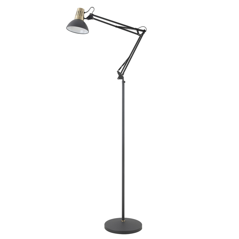 Торшер Decor Artemia, 1Xe27, Max.40W, Ip20, Ø16,3Cm, Чорний (Lp-Art-F-E27-10-Dec) GTV Торшер Decor Artemia, 1Xe27, Max.40W, Ip20, Ø16,3Cm, Чорний (Lp-Art-F-E27-10-Dec) GTV