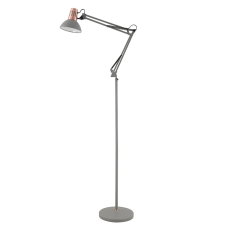 Торшер Decor Artemia, 1Xe27, Max.40W, Ip20, Ø16,3Cm, Сірий (Lp-Art-F-E27-15-Dec) GTV