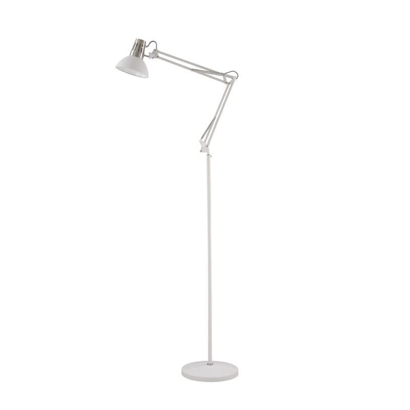 Торшер Decor Artemia, 1Xe27, Max.40W, Ip20, Ø16,3Cm, Білий (Lp-Art-F-E27-00-Dec) GTV Торшер Decor Artemia, 1Xe27, Max.40W, Ip20, Ø16,3Cm, Білий (Lp-Art-F-E27-00-Dec) GTV