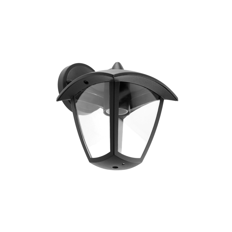 Світильник Садовий Marina-Ad, E27, макс. 20W, Ip54, Бра, Чорний GTV