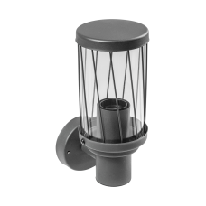 Світильник Садовий Фасадний Бра Kerta-A, E27, Max.12W, Ip44, графіт (Os-Kert0Ua-30) GTV