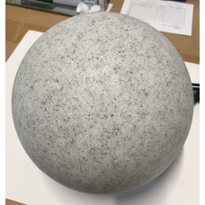 Світильник Садовий Куля Marmo, E27, макс. 20Вт, Ip65, D28см, Пластик (Os-Marmo28-00) GTV