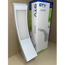Світильник 10W Настінний Фасадний Світлодіодний Paris Led, Ip54, 140°, 4000K, Білий (Ld-Par10W40Bc-00) GTV