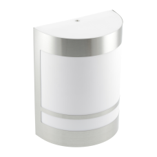 Світильник Вуличний Настінний Фасадний Eso, E27, Max.11W, Ip54, Срібний (Os-Esoe2711-80) GTV