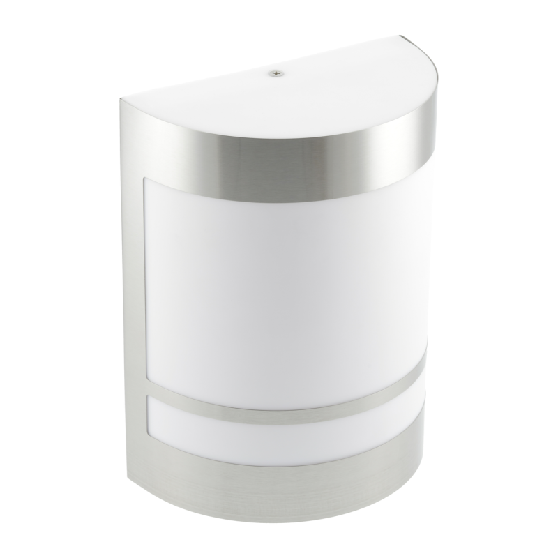 Світильник Вуличний Настінний Фасадний Eso, E27, Max.11W, Ip54, Срібний (Os-Esoe2711-80) GTV Світильник Вуличний Настінний Фасадний Eso, E27, Max.11W, Ip54, Срібний (Os-Esoe2711-80) GTV