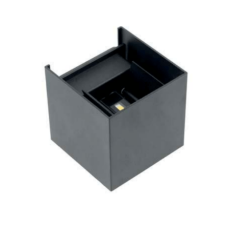 Світильник Зі Змінним Напрямком Світла Missouri-K, 7W, Ip54, Ik08, 4000K, Квадрат, Чорний (Ld-Miss7Wkc-Nb) GTV