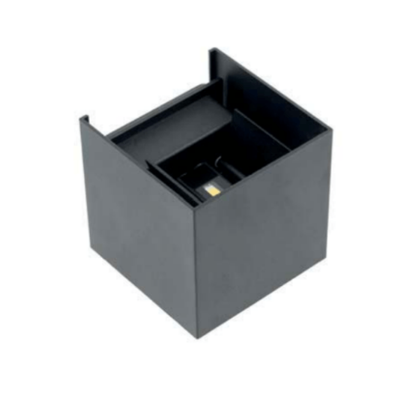 Світильник Зі Змінним Напрямком Світла Missouri-K, 7W, Ip54, Ik08, 4000K, Квадрат, Чорний (Ld-Miss7Wkc-Nb) GTV Світильник Зі Змінним Напрямком Світла Missouri-K, 7W, Ip54, Ik08, 4000K, Квадрат, Чорний (Ld-Miss7Wkc-Nb) GTV