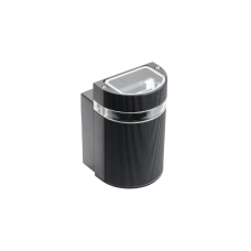 Світильник Фасадний Silva Одинарний, Gu10, Max.50W, Ip54, Чорний GTV