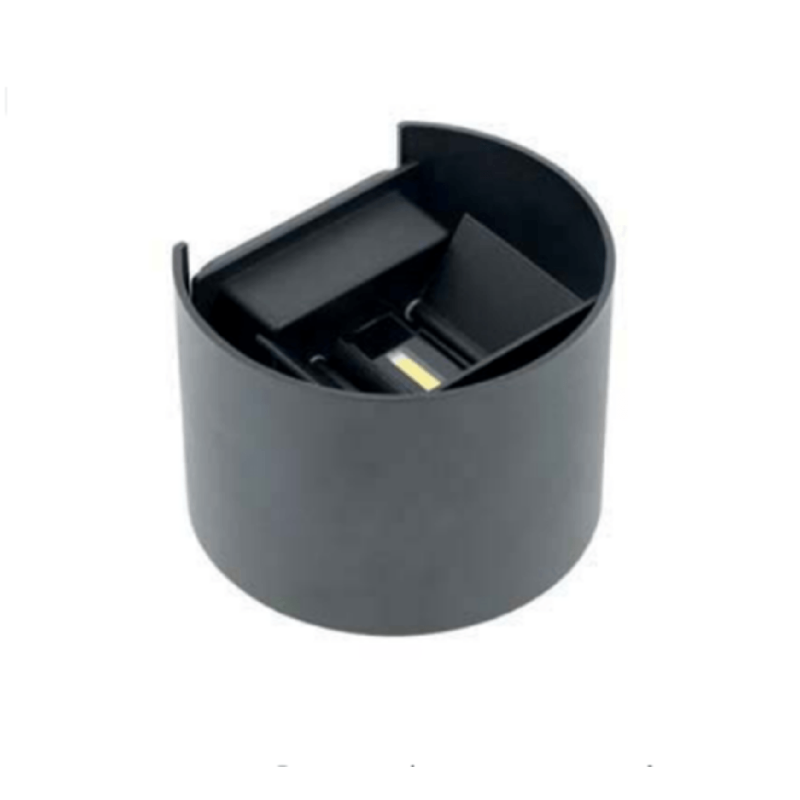 Світильник Зі Змінним Напрямком Світла Missouri-K, 7W, Ip54, Ik08, 4000K, Круглий, Чорний (Ld-Miss7Woc-Nb) GTV