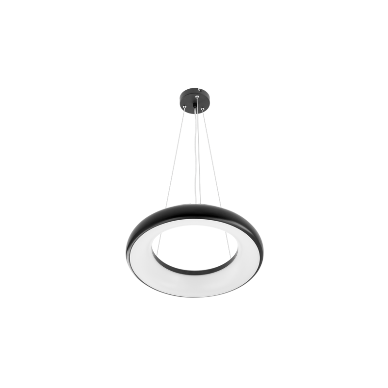 Світильник Leon, 35W, Ip40, 40000K, Підвісний/Стельовий, Чорний GTV