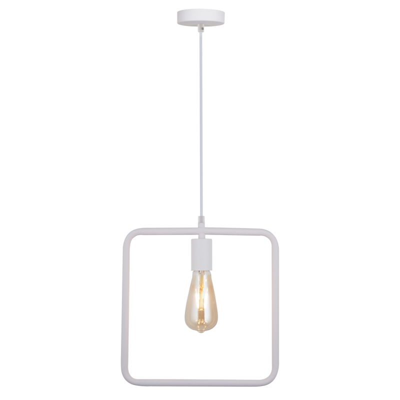 Підвісний Світильник Decor Lija, E27, Max.40W, Білий (Os-Li-E27-00-Dec) GTV