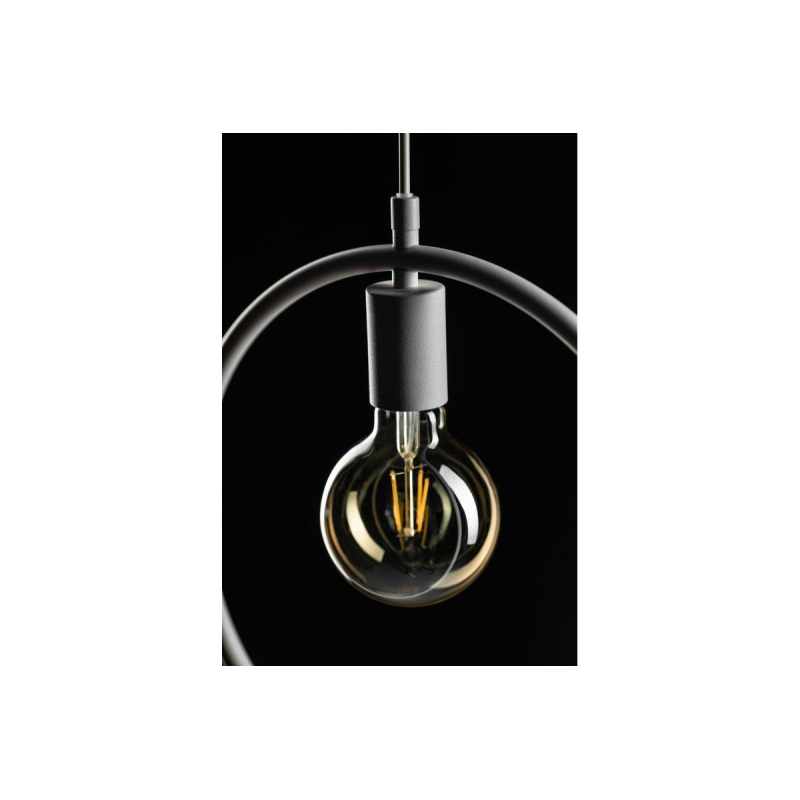 Підвісний світильник Decor Fija, E27, Max.40W, Ip20, Сірий (Os-Fi-E27-15-Dec) GTV Підвісний світильник Decor Fija, E27, Max.40W, Ip20, Сірий (Os-Fi-E27-15-Dec) GTV