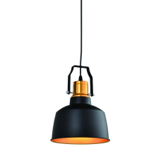 Підвісний Світильник Decor Monroe, E27, Ip20, D22Cm, Чорний/Золотий (Os-Mon-11-Dec) GTV