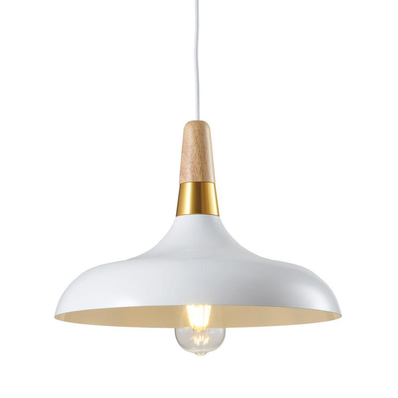 Підвісний Світильник Decor Skandi, E27, Ip20, D35Cm, Білий (Os-Skan4-00-Dec) GTV Підвісний Світильник Decor Skandi, E27, Ip20, D35Cm, Білий (Os-Skan4-00-Dec) GTV