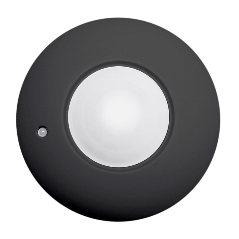 Датчик Руху (Накладний) Cr-Cr3000-10, Max.1200W, Ip20, 360⁰, R 6М, Cr-3, Чорний GTV