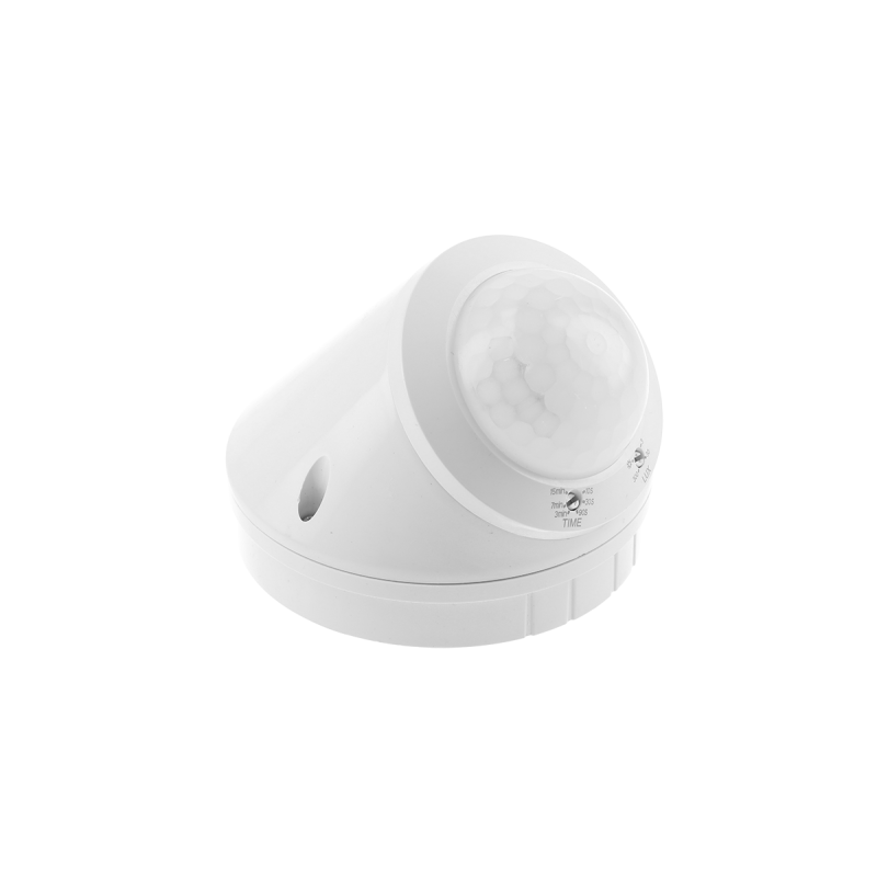 Інфрачервоний Датчик Руху З Регулюванням Чутливості Сутінок Cr-Cr17000-00, 800W, Ip65, 360, Cr-17, Білий GTV