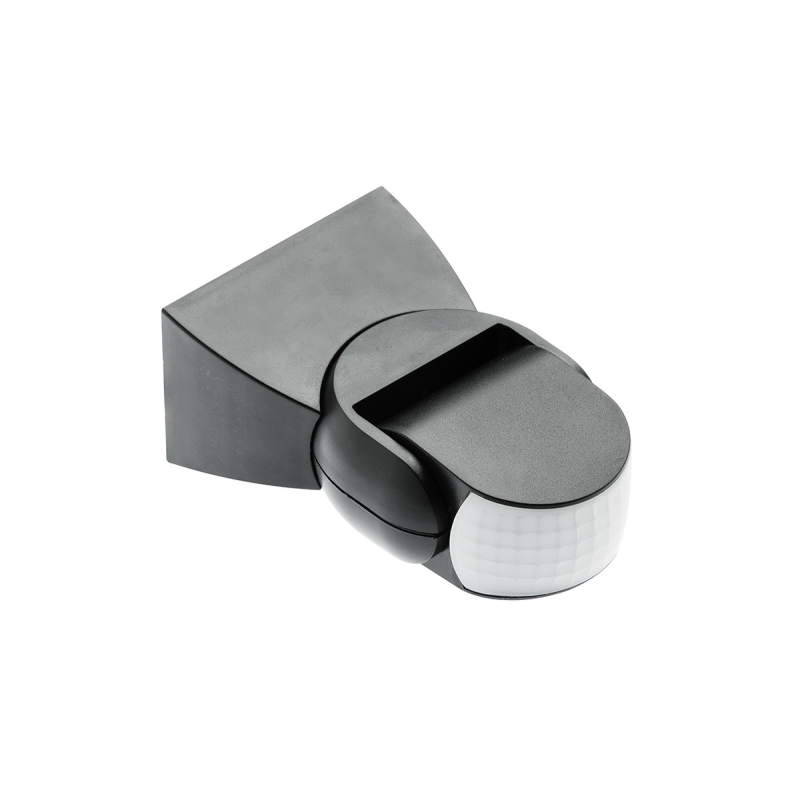 Датчик Руху З Регулюванням Чутливості Сутінків Cr-Cr9000-10, 1200W, Ip65, 180⁰, Cr-9, Чорний GTV Датчик Руху З Регулюванням Чутливості Сутінків Cr-Cr9000-10, 1200W, Ip65, 180⁰, Cr-9, Чорний GTV