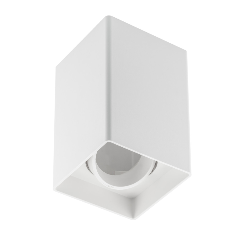 Світильник Resto, 80X80X125Mm, Ip20, Max.20W, Квадрат, Білий (Пластик) (Os-Rst8080Kw1-10) GTV Світильник Resto, 80X80X125Mm, Ip20, Max.20W, Квадрат, Білий (Пластик) (Os-Rst8080Kw1-10) GTV