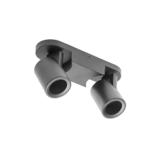 Світильник Поворотний Blink Ii, Gu10, Max.20W*2, Ip20, Подвійний, Чорний (Os-Blnd50W2-00) GTV