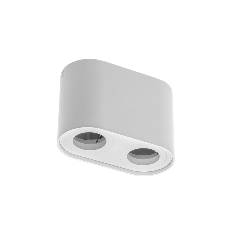 Світильник Подвійний Senso Duo, Алюміній, 83X165X110мм, Ip20, Max.50W, Круглий, Білий (Os-Send5083Okb-10) GTV Світильник Подвійний Senso Duo, Алюміній, 83X165X110мм, Ip20, Max.50W, Круглий, Білий (Os-Send5083Okb-10) GTV