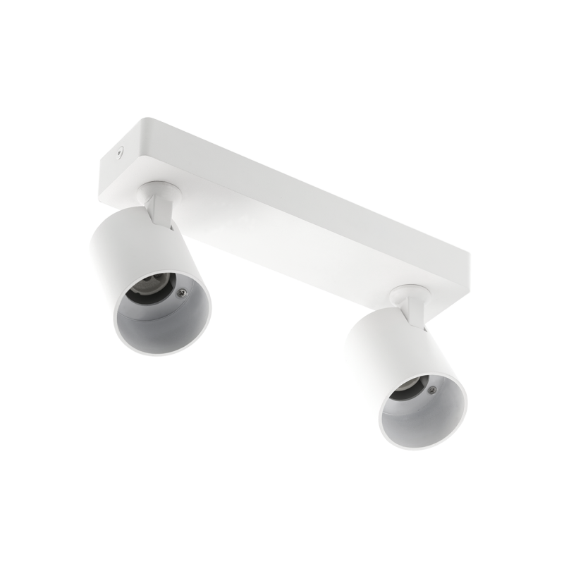 Світильник Santo Bis, Алюміній, Ip20, Gu10, Подвійний, Круглий, Білий (Os-San20Wok2B-10) GTV Світильник Santo Bis, Алюміній, Ip20, Gu10, Подвійний, Круглий, Білий (Os-San20Wok2B-10) GTV