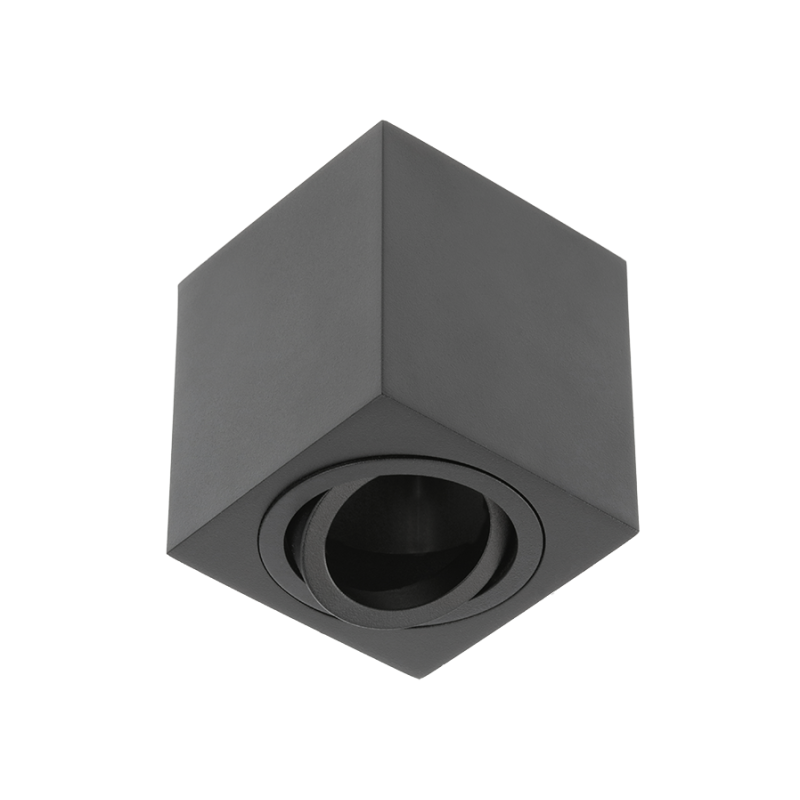 Світильник Aveiro Bis, Алюміній, 80X80Х90, Ip20, Квадрат, Чорний (Os-Avb8090Kw1-00) GTV Світильник Aveiro Bis, Алюміній, 80X80Х90, Ip20, Квадрат, Чорний (Os-Avb8090Kw1-00) GTV