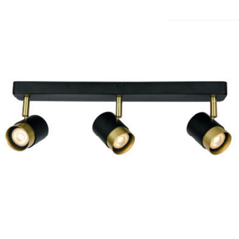 Світильник Потрійний Orio, Алюміній, Ip20, 3*Gu10, Max. 50W, Круглий, Чорний (Os-Ori-3Gu10-10) GTV Світильник Потрійний Orio, Алюміній, Ip20, 3*Gu10, Max. 50W, Круглий, Чорний (Os-Ori-3Gu10-10) GTV