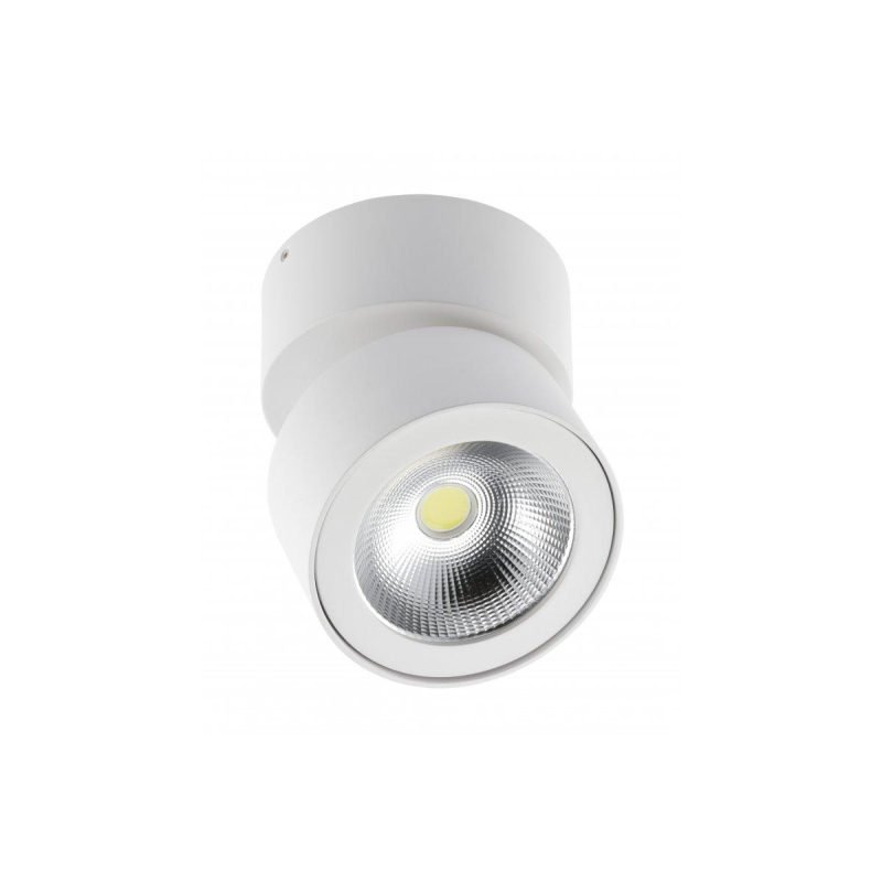 Світильник Led Bianco, 15W, Ip20, 4000K, 104Х102, Круг, Білий, З Нахилом (Ld-Bnc15Wob-Nb) GTV Світильник Led Bianco, 15W, Ip20, 4000K, 104Х102, Круг, Білий, З Нахилом (Ld-Bnc15Wob-Nb) GTV