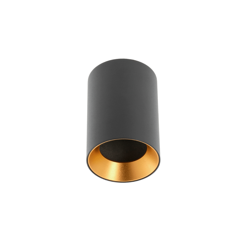 Світильник Aero, Алюміній, 70X100, Ip20, Круглий, Чорний GTV Світильник Aero, Алюміній, 70X100, Ip20, Круглий, Чорний GTV