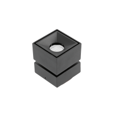 Світильник Led Bianco, 8W, Ip20, 4000K, 75Х75Х84, Квадрат, Чорний, З Нахилом GTV