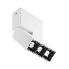 Світильник 8W Led Sierra 3 Роки гарантії, Ip20, 4000K, 48°, Білий (Ld-Sra08Wb-Nb) GTV