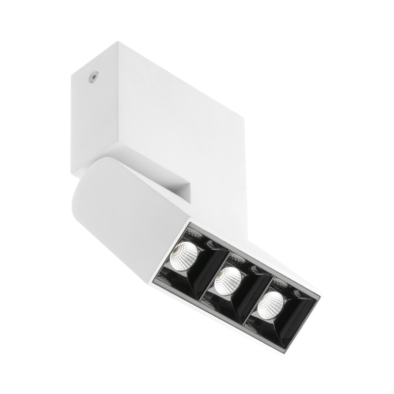 Світильник 8W Led Sierra 3 Роки гарантії, Ip20, 4000K, 48°, Білий (Ld-Sra08Wb-Nb) GTV