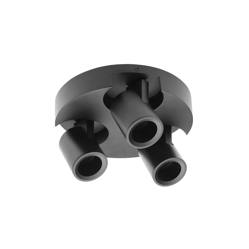 Світильник Поворотний Blink Ii, Gu10, Max.20W*3, Ip 20, Потрійний, Чорний (Os-Blnd50W3-00) GTV Світильник Поворотний Blink Ii, Gu10, Max.20W*3, Ip 20, Потрійний, Чорний (Os-Blnd50W3-00) GTV