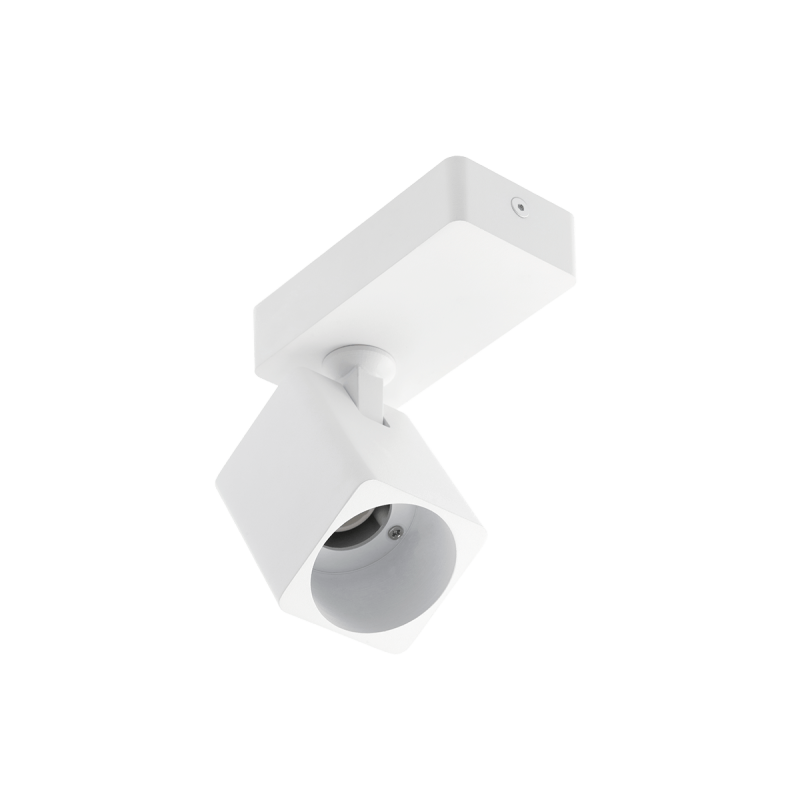 Світильник Reno, Алюміній, Ip20, Одинарний, Квадрат, Білий GTV Світильник Reno, Алюміній, Ip20, Одинарний, Квадрат, Білий GTV