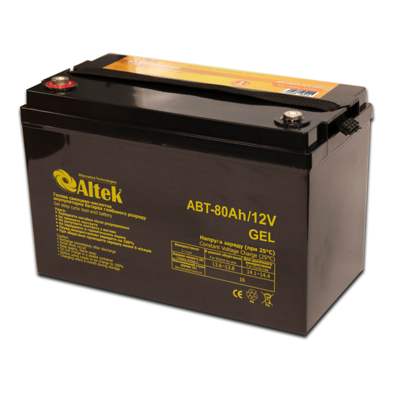 Акумулятор ALTEK ABT-80-12-GEL
