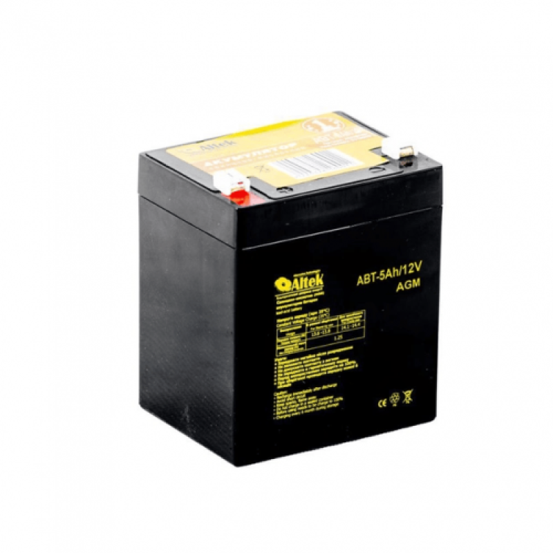 Акумулятор ALTEK ABT 5Аh 12V AGM Акумулятор ALTEK ABT 5Аh 12V AGM