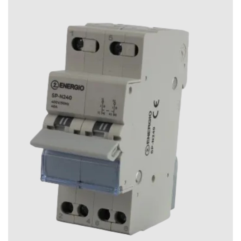 Перемикач навантаження трипозиційний SP-N 2P 40A 1-0-2 240/415V~