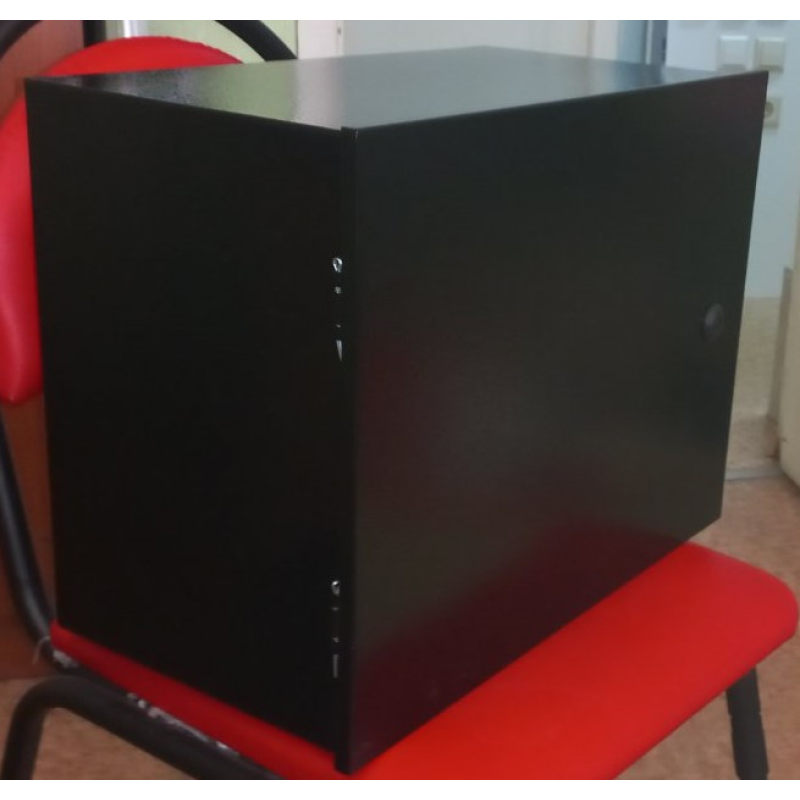 Монтажний корпус металевий чорний IP42 (340*440*245 мм) КМУ-232 Монтажний корпус металевий чорний IP42 (340*440*245 мм) КМУ-232