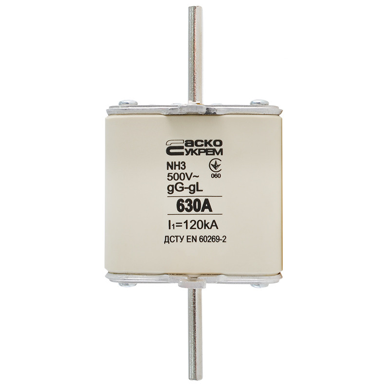 Запобіжник Плавкий Nt3 630А ENERGIO Запобіжник Плавкий Nt3 630А ENERGIO