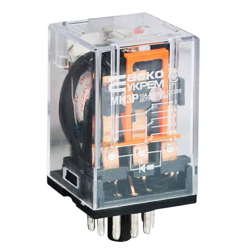 Реле Mk3P Dc 24В Проміжне ENERGIO Реле Mk3P Dc 24В Проміжне ENERGIO