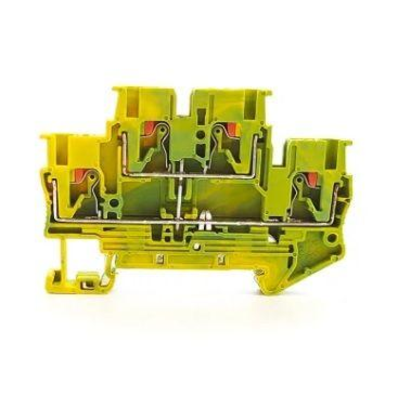 Клемна Колодка Набірна Pt 2.5мм2 2-Рівнева 1-1, 1-1 На Din-Рейку Ж/З ENERGIO