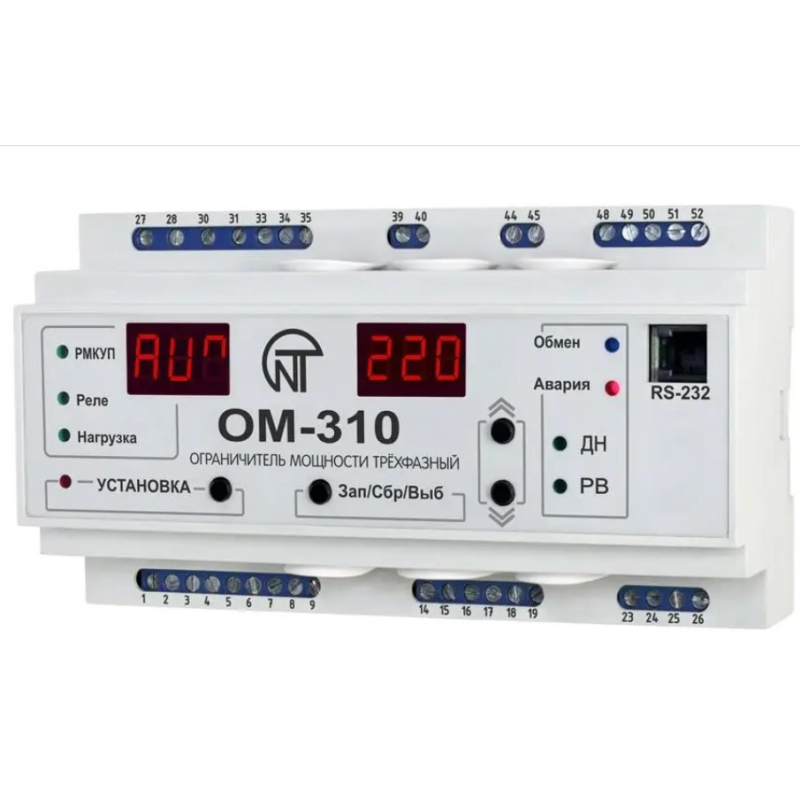 Реле обмеження потужності ОМ-310