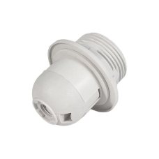 Патрон E27 Пластиковий З Кільцем люстровий ENERGIO