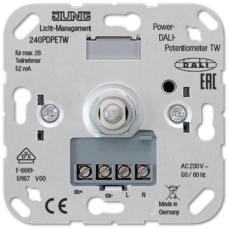 Потенціометр DALI з джерелом живлення «tunable white» 240PDPETW