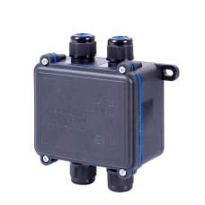 Коробка монтажна Водозахисна 78*63*34 2Вх 2Вих ENERGIO