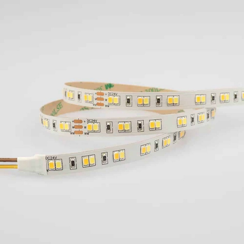 Мультибіла світлодіодна стрічка Ustrip LED120-2835-TW-24V-24W MIX