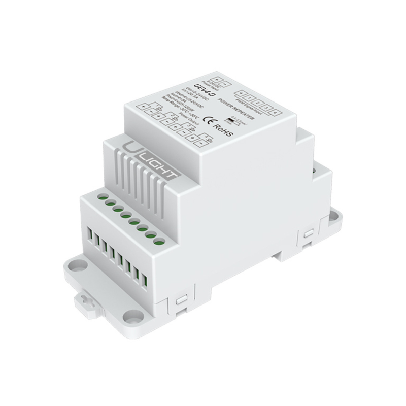 Usmart Repeater UEV4-D підсилювач RGB+W контролера (DIN-рейка)